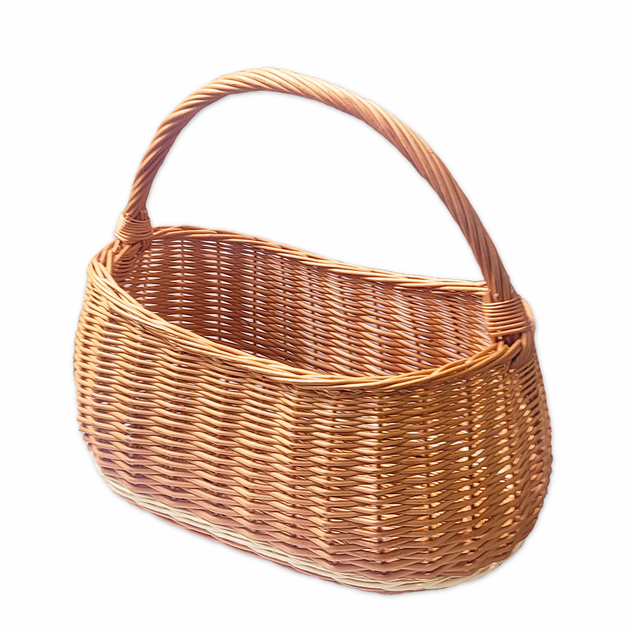 OVČÍ VĚCI Proutěný košík přírodní - 722-3, 45 x 25 cm