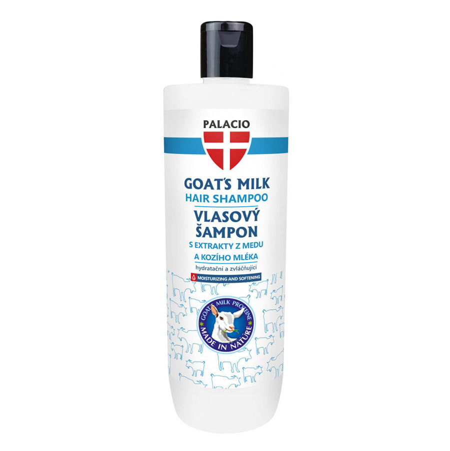 Palacio Kozí mléko šampon vlasový, 500 ml