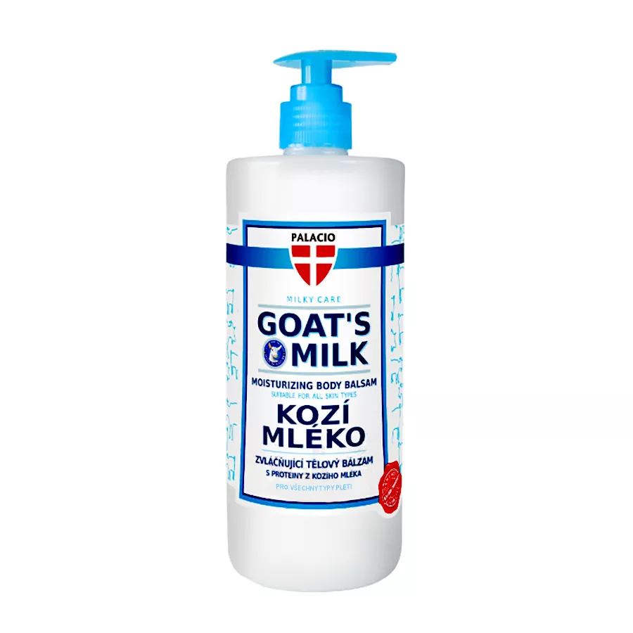Palacio Kozí mléko tělový balzám s pumpičkou, 500 ml