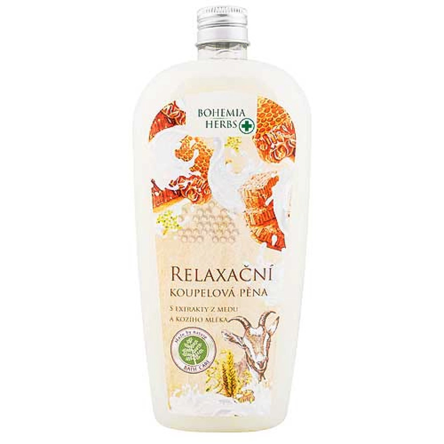 Bohemia Gifts & Cosmetics Bohemia Herbs Honey & Goat Milk koupelová pěna 500 ml