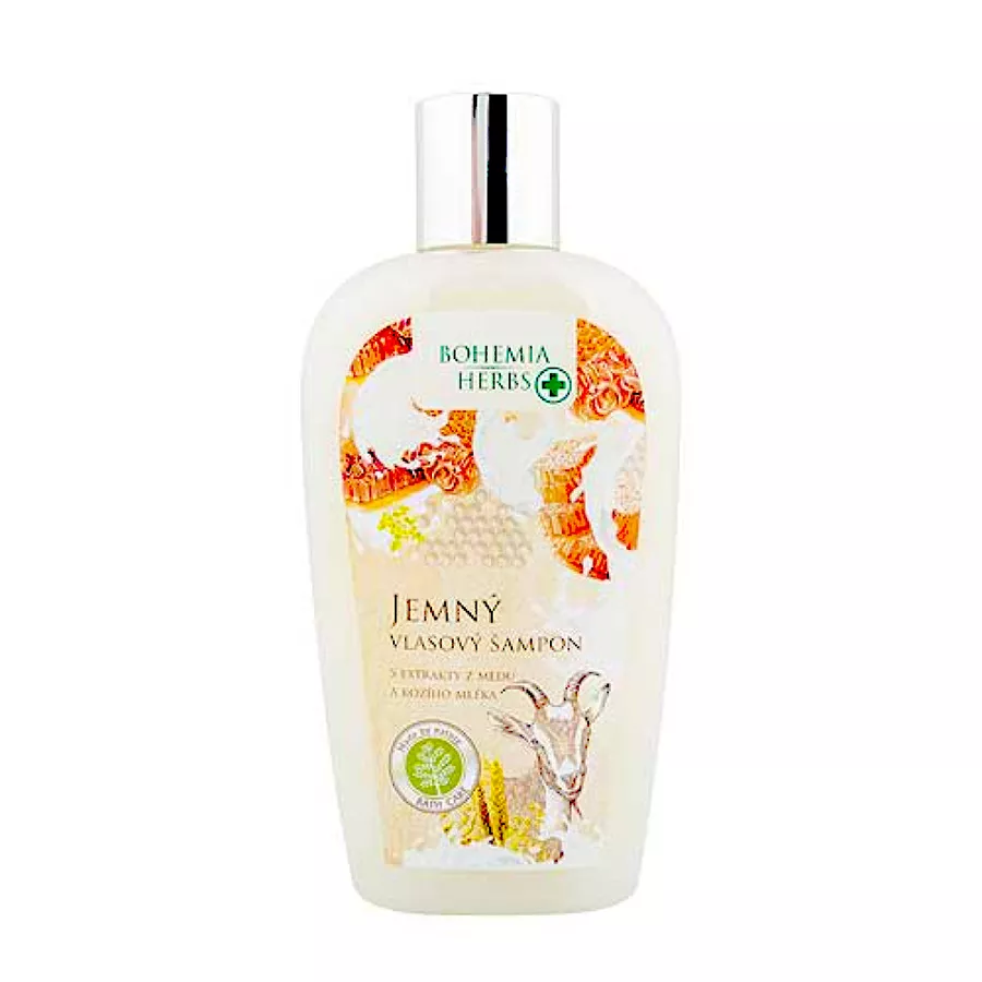 Bohemia Gifts Med a Kozí mléko vlasový šampon 250 ml