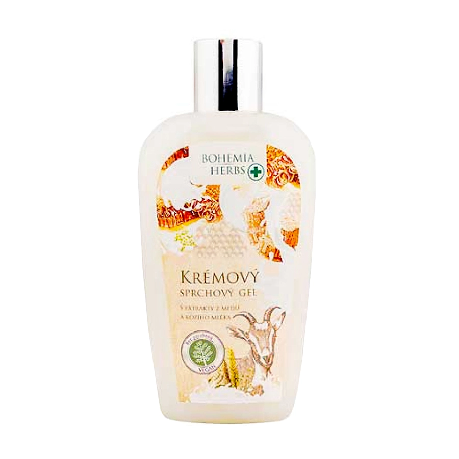 Bohemia Gifts & Cosmetics Bohemia Herbs Honey & Goat Milk sprchový gel 250 ml