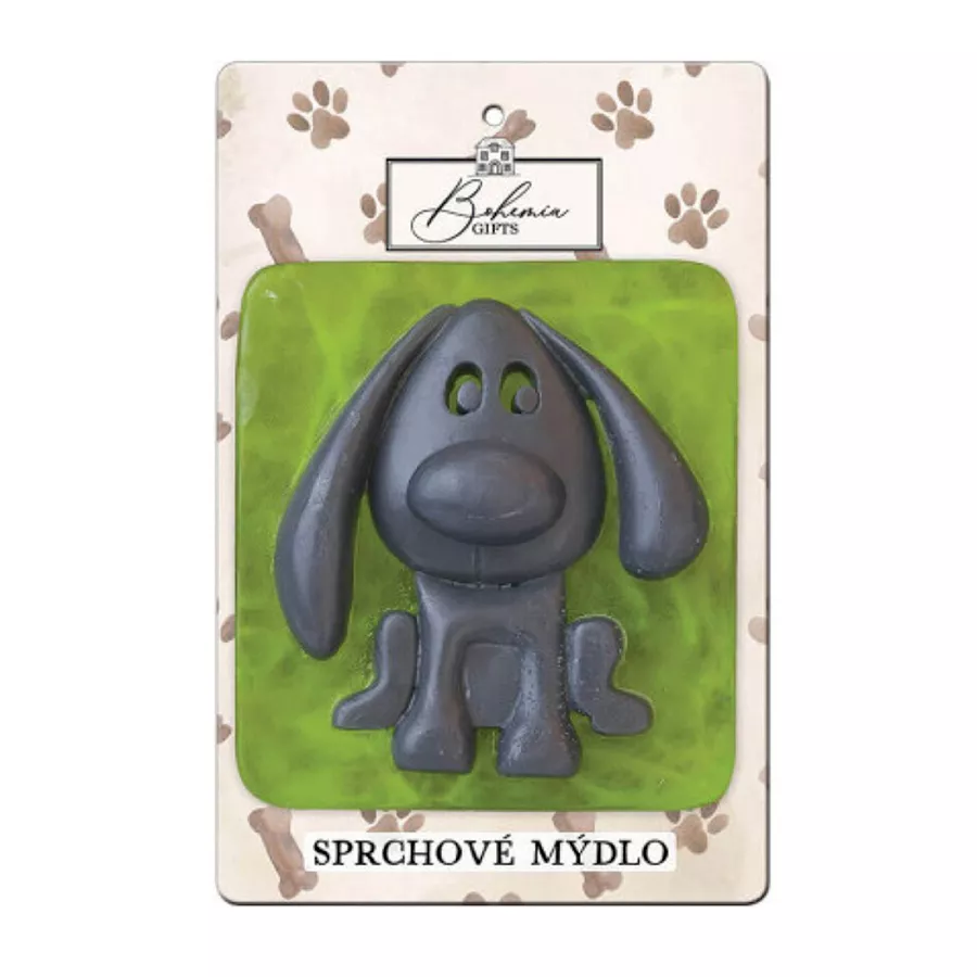 Ručně vyráběné tvarované mýdlo 80 g – pes