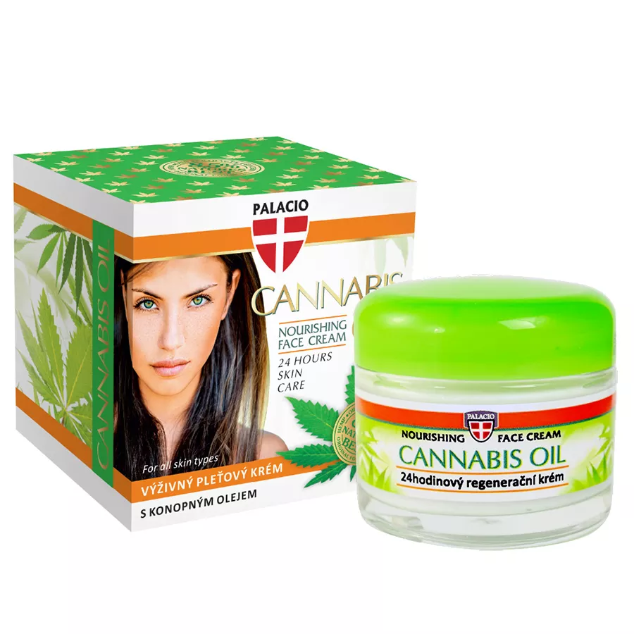 Palacio Konopný pleťový krém, 50 ml