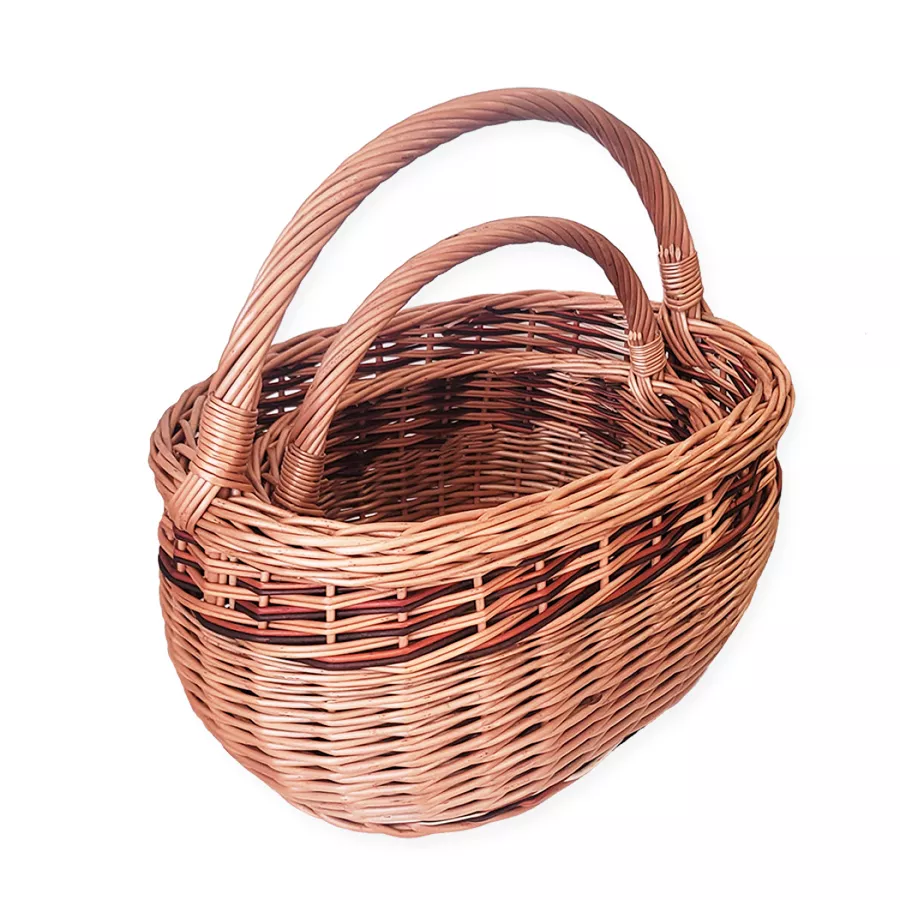 OVČÍ VĚCI Proutěný košík - 33 x 26 cm malý