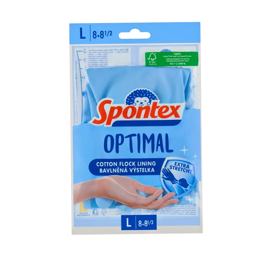 Spontex OPTIMAL Rukavice úklidové 1 pár