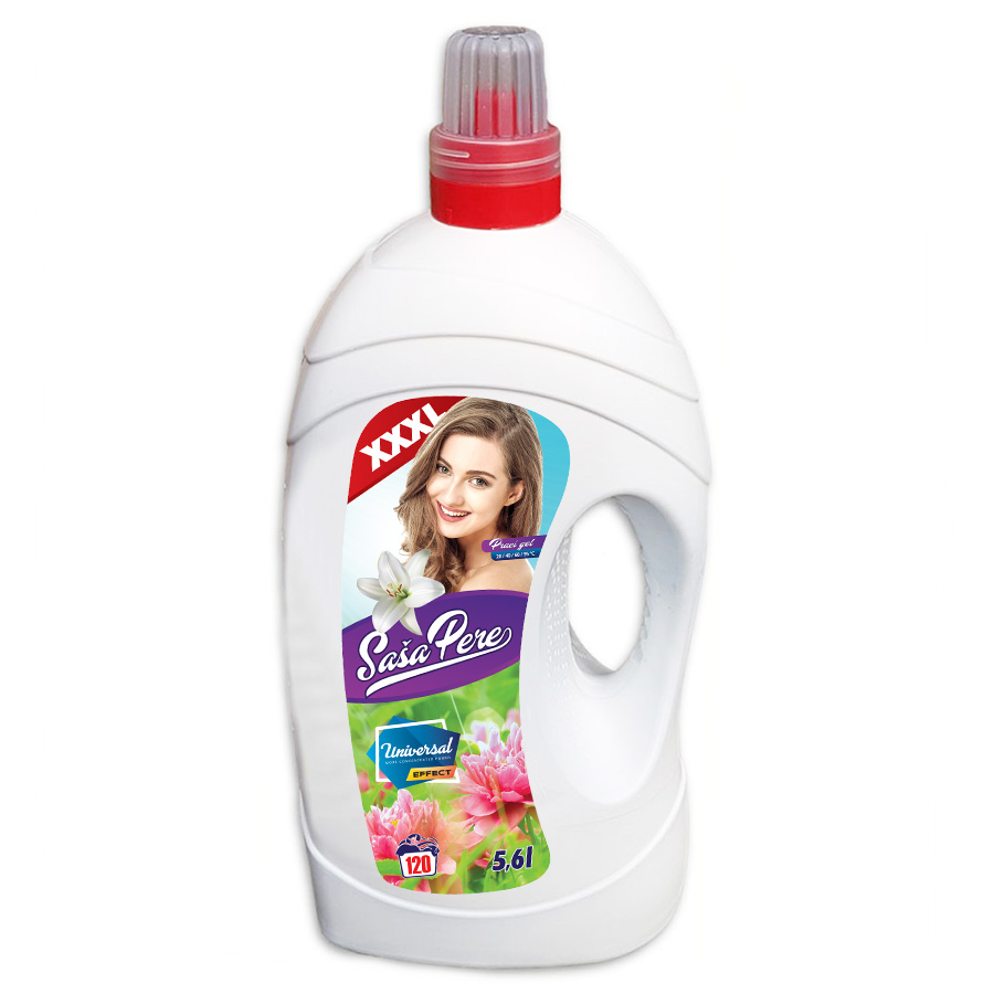 Levně OVČÍ VĚCI SašaPere prací gel Universal, 5,6 L