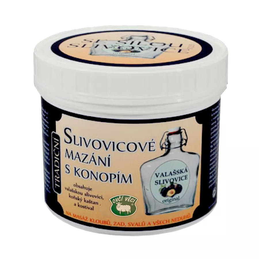 OVČÍ VĚCI Slivovicové mazání, 500 ml