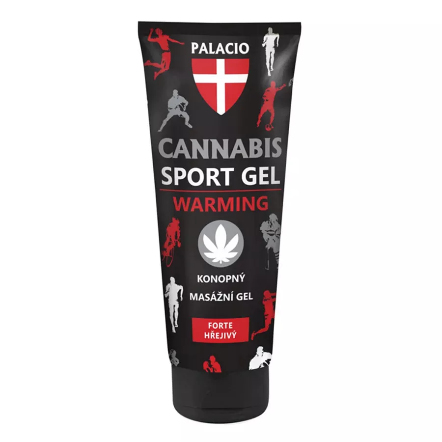 Levně PALACIO Konopný Sport gel Forte hřejivý 200ml
