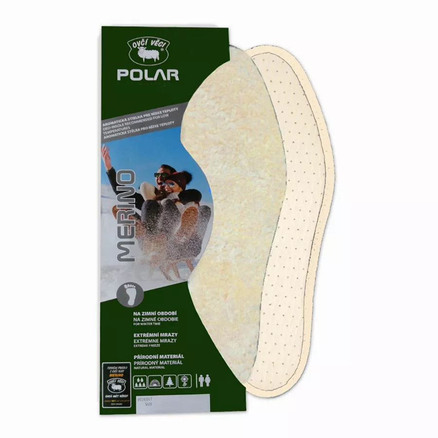 Levně OVČÍ VĚCI Zimní stélka POLAR Merino LUX 1 pár
