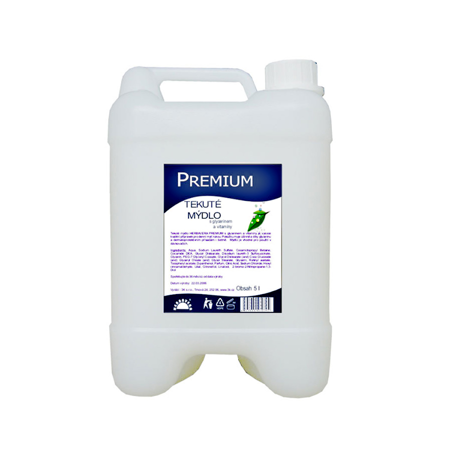 HERBAVERA Tekuté mýdlo PREMIUM, 5000 ml